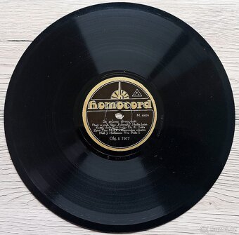 5 šelakových gramodesek z let 1930 – 1932, Československo 2 - 4