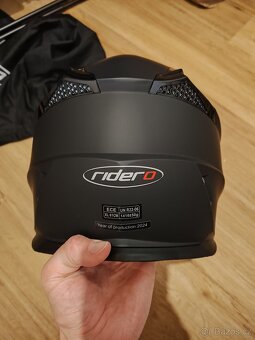 Nová enduro přilba Ridero XL - 4