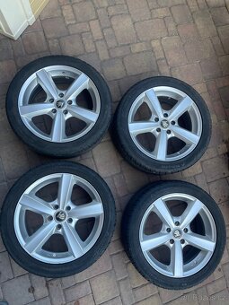 Alu 5x112 R17 letní pneumatiky 225/45/17 - 4
