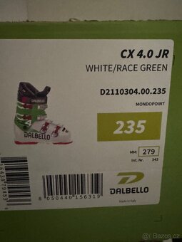 Prodám chlapecké lyžáky Dalbello CX 4.0 JR 23,5 - 4