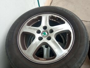 Prodám ALU 5x100 R15 Škoda - 4