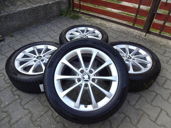 PĚKNÁ ZÁNOVNÍ ZIMNÍ OCTAVIA IV, SEAT LEON 17" 205/55R17 - 4