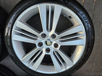 ALU kola letní Škoda 5x112 R18 Pictoris Octavia III RS - 4