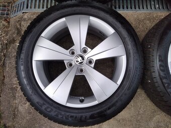 Originál alu sada Škoda Superb III 17" 5x112 - 4