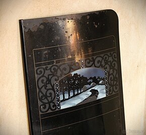 STAROŽITNÝ PARAVAN KE KAMNŮM A UHLÁK  SECESE - 4