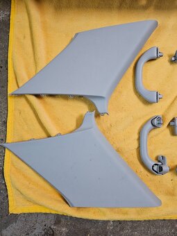 Interiérové plasty světlé - Škoda Fabia 3 - 4