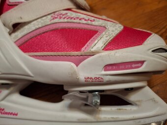 Dívčí rostoucí brusle na led - 4