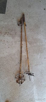 Lyže 110cm (na dekoraci ? ) - 4