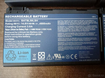 baterie BATBL50L8H pro notebooky Acer Aspire (2hod) - 4
