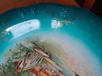 Pěkná, stará, porcelánová mísa Schumann- Bavaria - 4