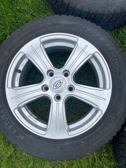Prodám - Sadu Alu kol 5x114,3mm, ET46, R16, KIA - 4