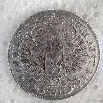 Stříbrná mince MARIE TEREZIE XVII. KREJCAR - 4