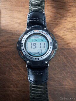SGW-100B 200m water resist kompas hodinky casio - 4
