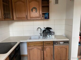 Rustikální dubová linka se spotřebiči,5327 - 4