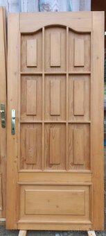 Dřevěné 80 interiérové dveře - L+P - 4