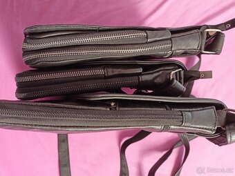 Nová kožená taška, kabelka - 4