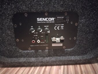 Subwoofer do auta sencor 600w - 4