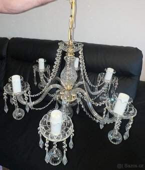 KŘÍŠTÁLOVÝ LUSTR - KAMENICKÝ ŠENOV, DESING BY PRECIOSA. NOVÝ - 4