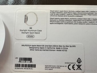 Apple Watch SE 40mm starlight - 4