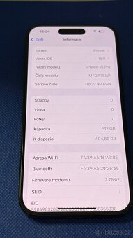 iPhone 15 Pro 512GB Black Titanium - 4