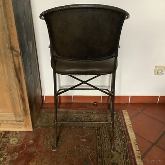 Kovaná barová židle - 4
