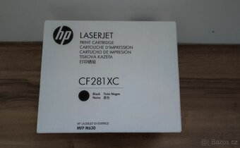 originální toner HP CF281X otevřený - 4