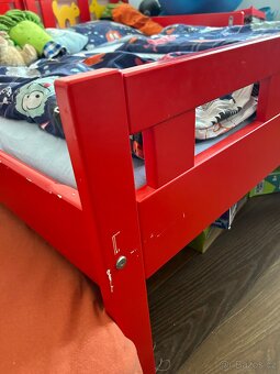Dvě dětské postele se zábranou IKEA Kritter - 4