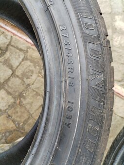 275/45/18 letni pneu DUNLOP 275/45/18 - 4