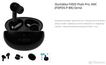 Bezdrátová sluchátka Fixed Pods Pro - 4