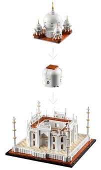 Prodám LEGO 21056 Taj Mahal - 4