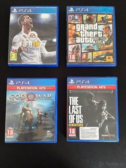 PS4 Slim 2TB + 2 ovladače + 7 her + nabíječka – plně funkční - 4