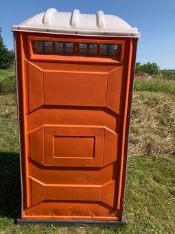 Mobilní wc, záchod POLYJOHN vč. umyvadla - 4