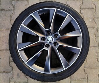 Disky originální Škoda Fabia III, Rapid 5x100 R17 Savio - 4