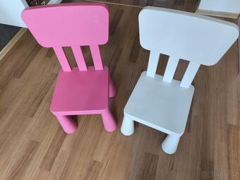 2x Dětská židle MAMMUT IKEA - 4