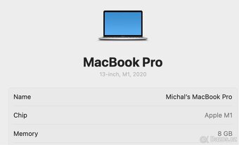 2020 Apple MacBook Pro 13" M1 512GB, 8GB RAM - 4