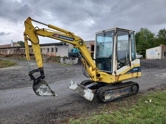 JAPONSKÝ MINIBAGR KOMATSU PC10-6 2200KG - 4