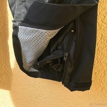 Nové kalhoty/kraťasy 2v1 ACCESS MOTOR 600D Grey Black M/30 - 4