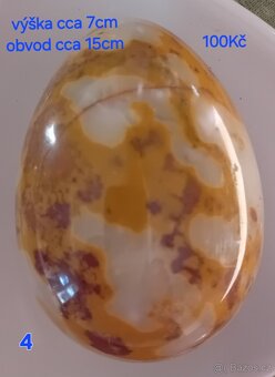 Mramorová vajíčka 4ks - 4