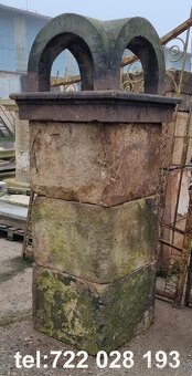 Pískovcový komín 1 - 4