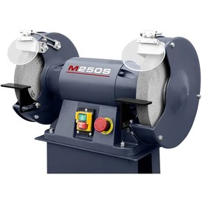 Profi průmyslová dvoukotoučová bruska M250S, hrubost K36, K6 - 4