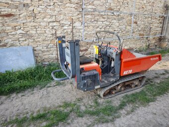 Pásový dumper Kubota KC70 - 4