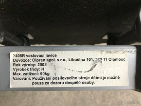 VESLOVACÍ LAVICE - TRENAŽER - 4