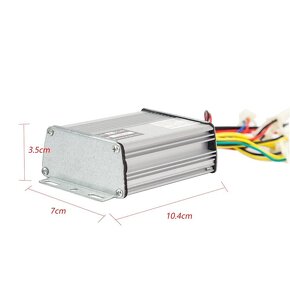 36V 30A 1000W řídící jednotka KARTÁČOVÉHO motoru nitro scoot - 4
