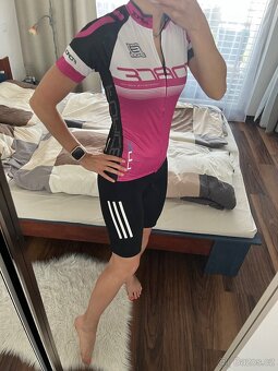 Cyklodres cyklistický dres na kolo Force Lux - 4
