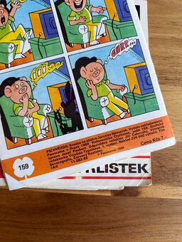 Sada Čtyřlístků 150-159 z roku 1988 (chybí 153,155, 156,158) - 4