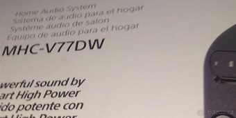 Bluetooth reproduktor SONY MHC-V77DW - 4