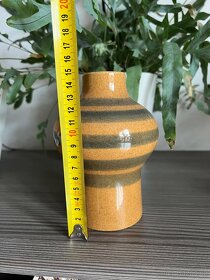 Váza keramika Jihotvar 1960 retro vintage - 4