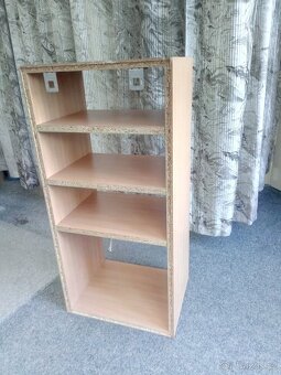 Skříňka - vitrína závěsná policová bez zámku - 4