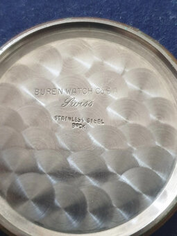 Buren Starlite vintage automatic hodinky s mikrorotorem - 4