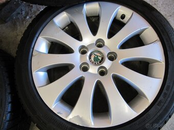 Alu Škoda + 225/45/17 Barum - 4